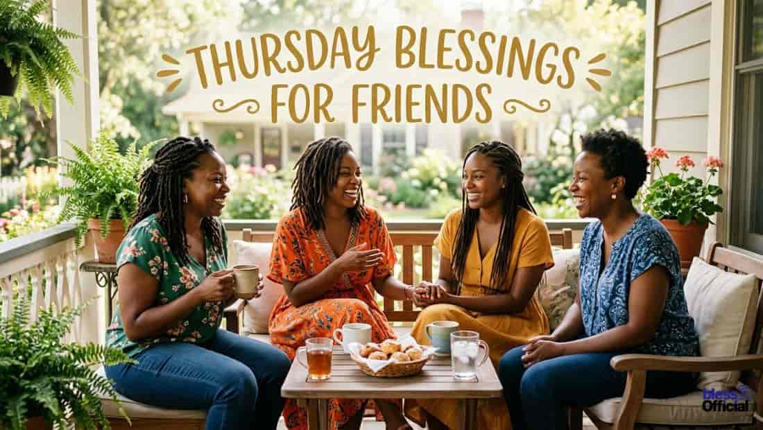 African American Thursday Blessings for Friends