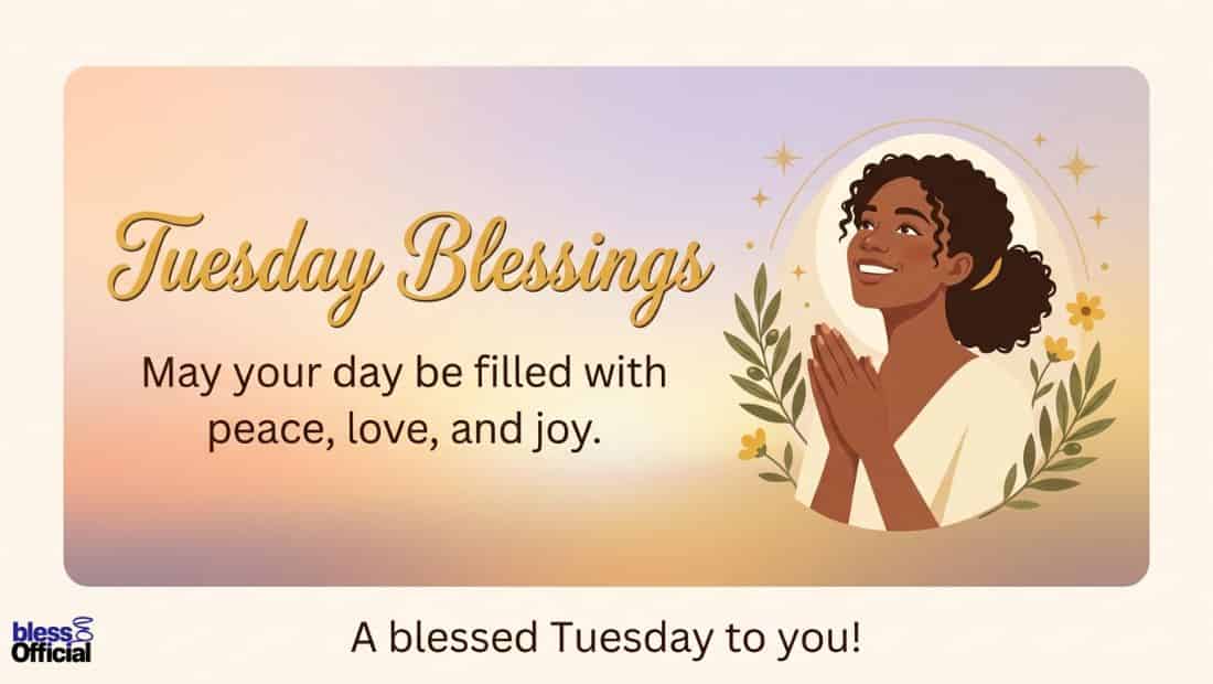 African American Tuesday Blessings Images