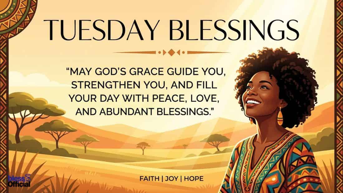 African American Tuesday Blessings Quotes