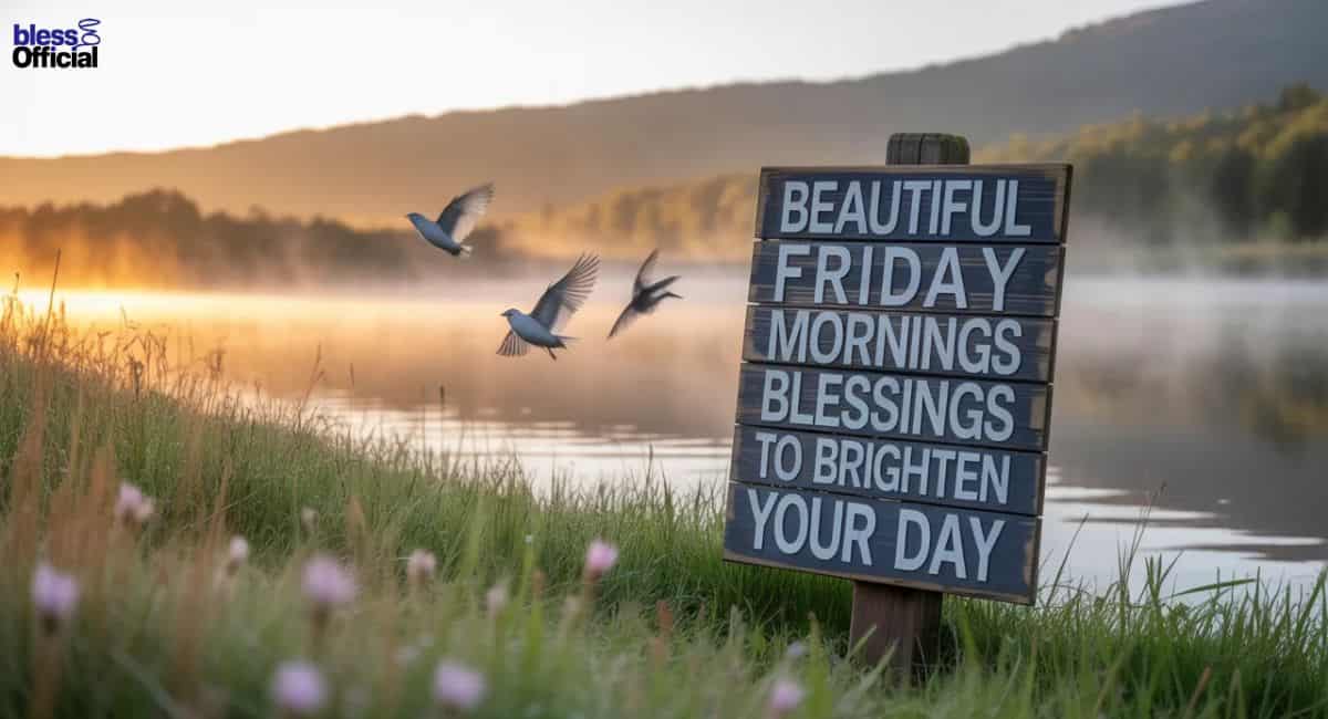 Beautiful Friday Morning Blessings to Brighten Your Day