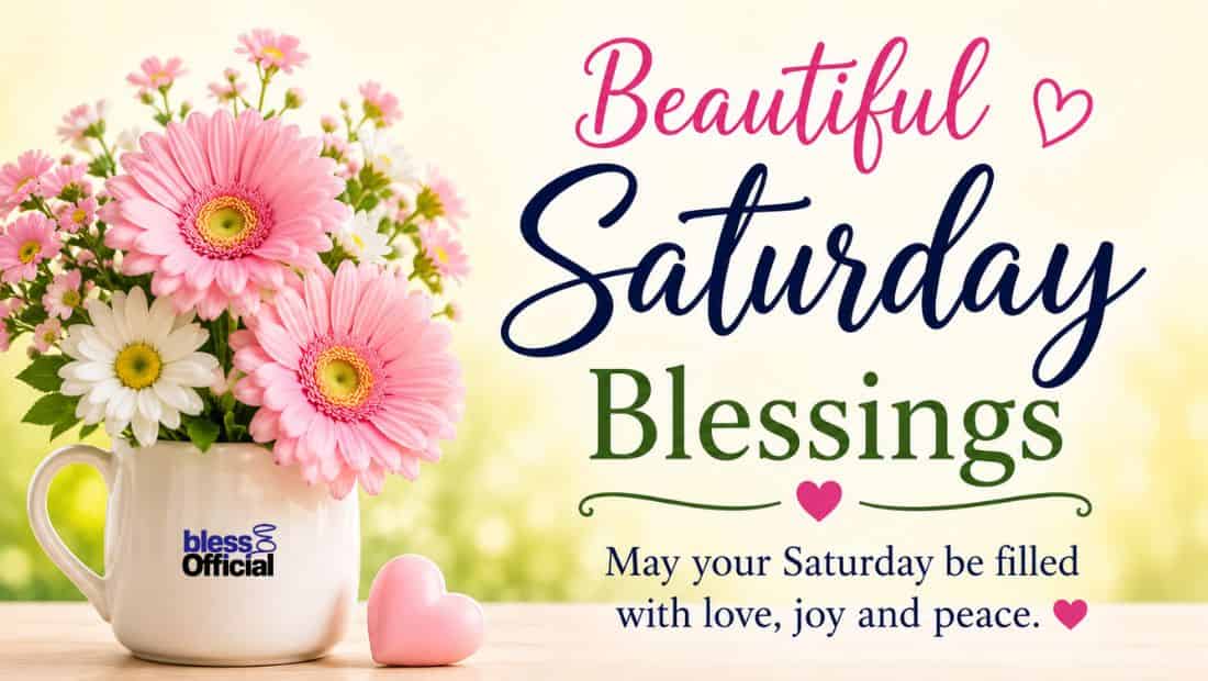 Beautiful Saturday Blessings Images & Cards to Send