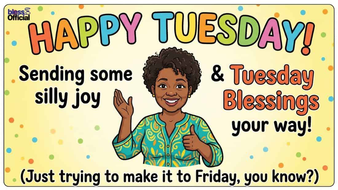 Funny African American Tuesday Blessings GIFs