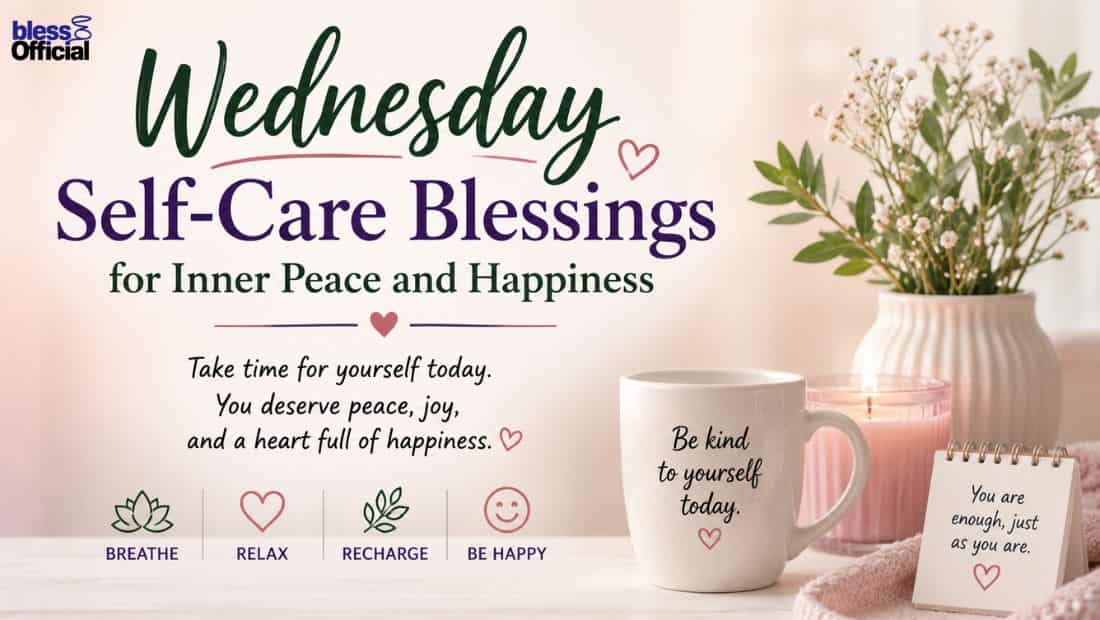 Wednesday Self-Care Blessings for Inner Peace and Happiness