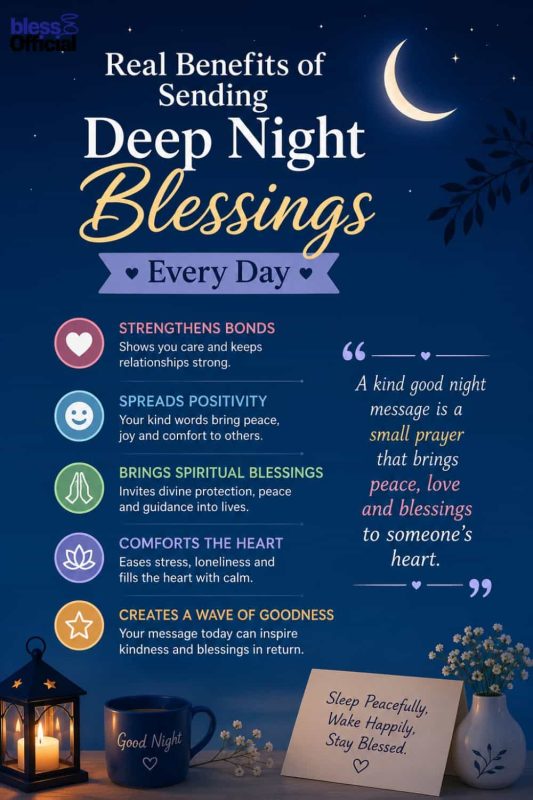 7 Real Benefits of Sending Deep Night Blessings Every Day