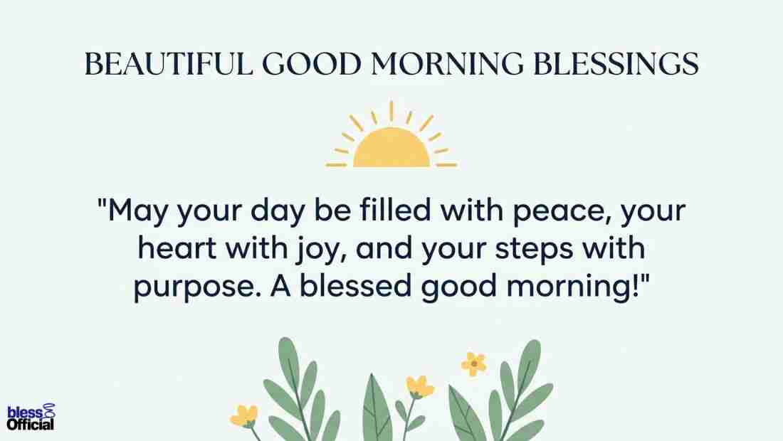 Beautiful Good Morning Blessings to Start Your Day Right