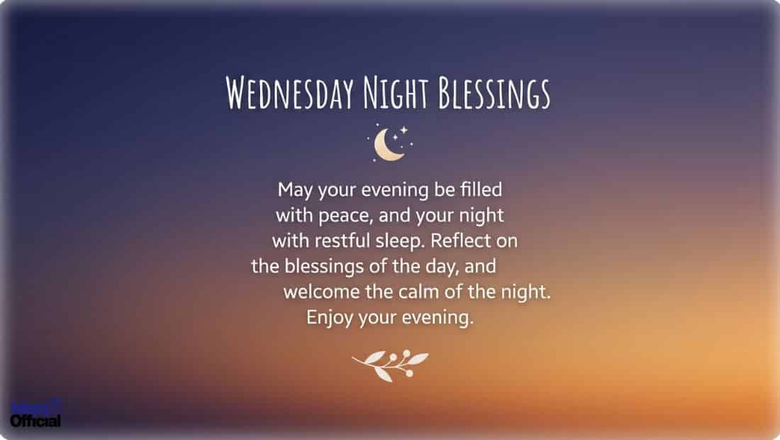 Best Wednesday Night Blessings