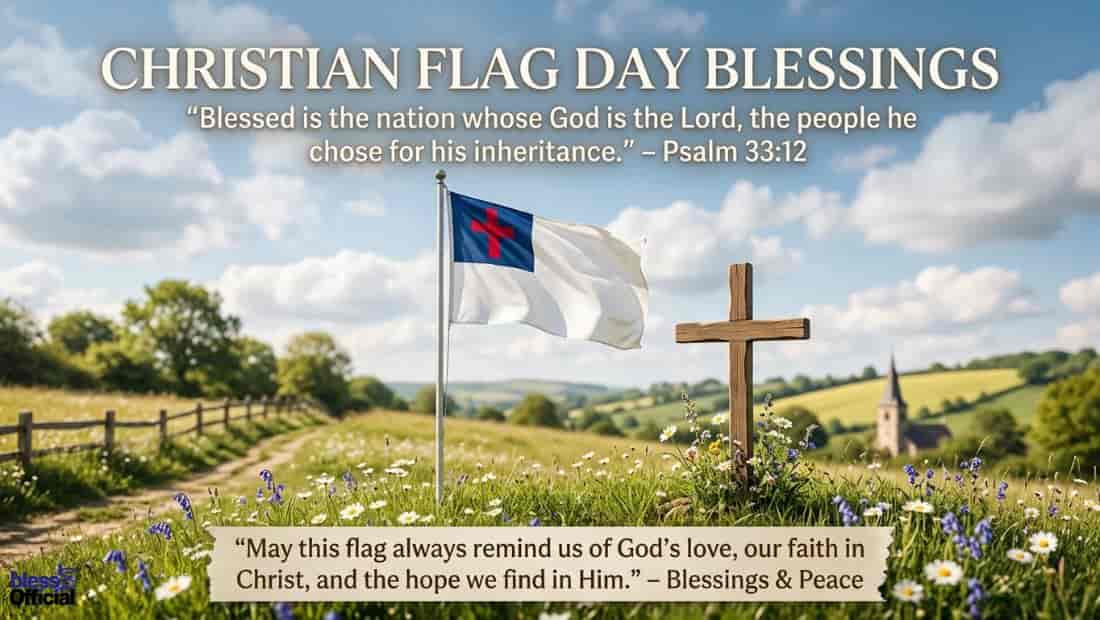 Christian Flag Day Blessings with Bible Verses
