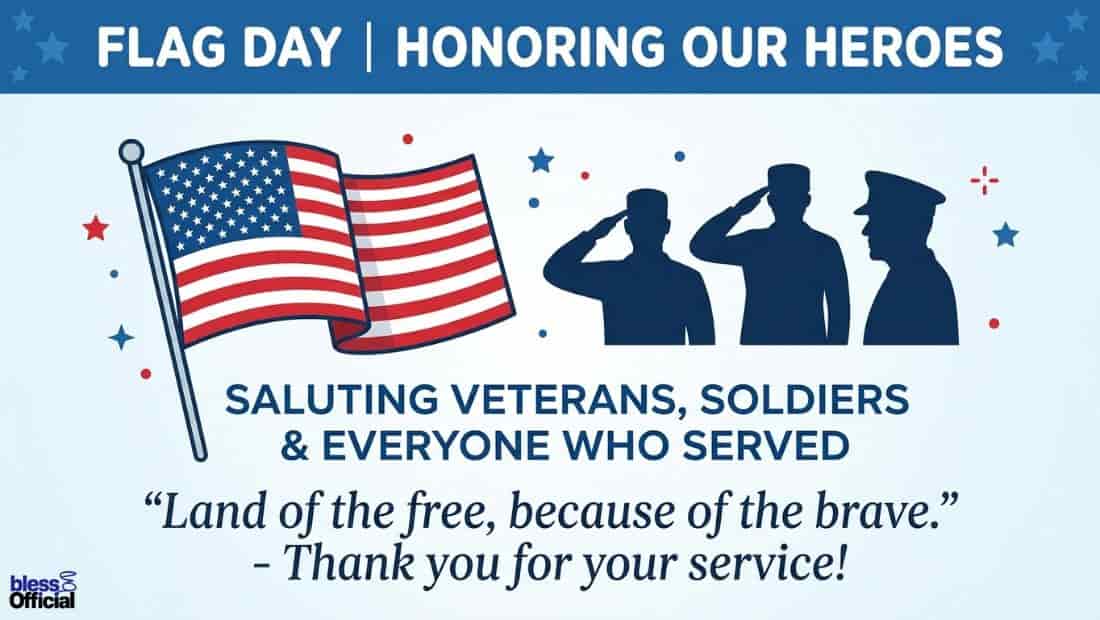Flag Day Messages for Veterans, Soldiers, and Heroes