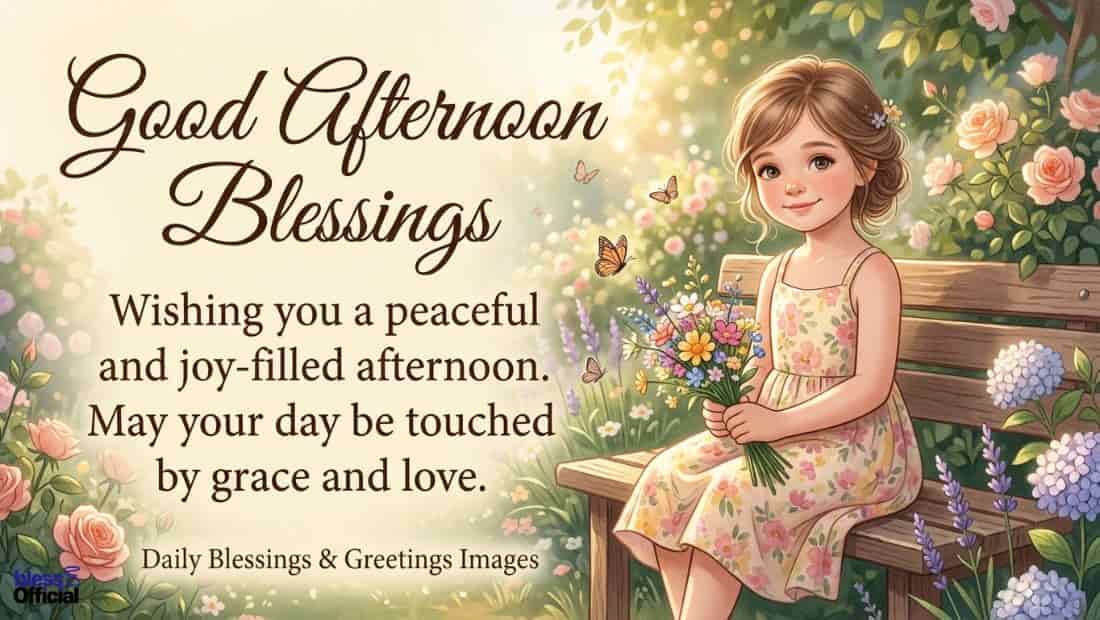 Good Afternoon Blessings Images and GIFs