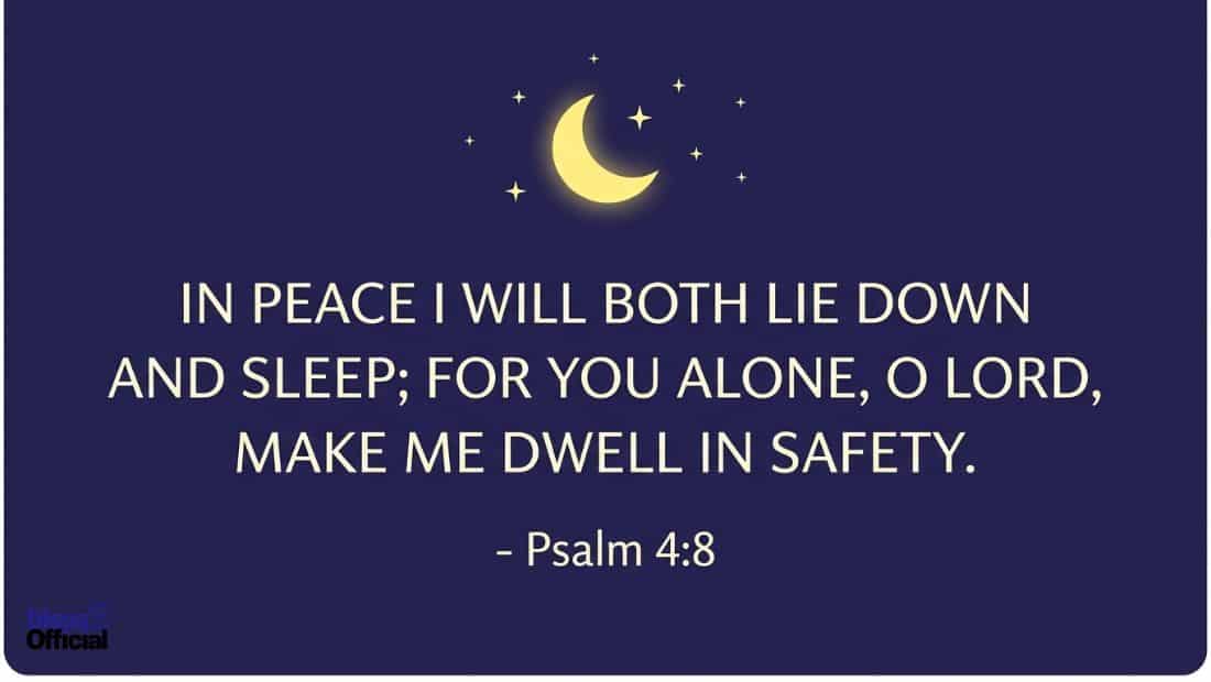 Moonlight Bible Verses About Peace, Hope, and God's Presence