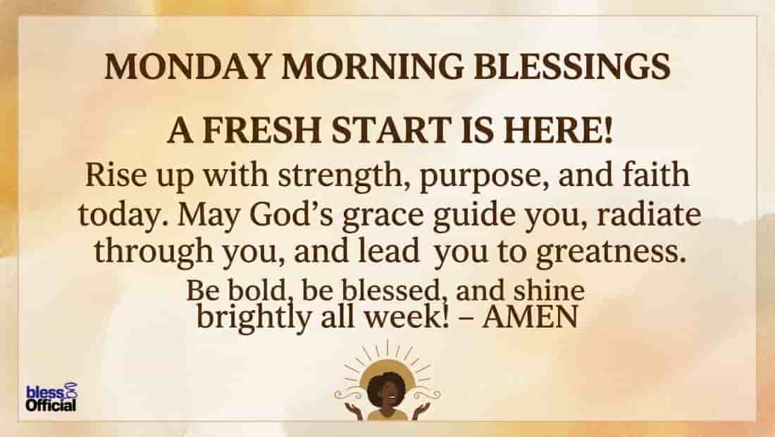 Powerful African American Monday Morning Blessings for a Fresh Start