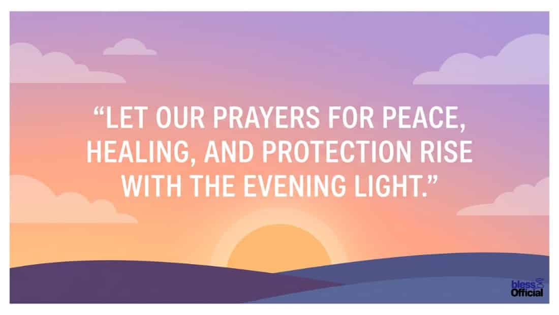 Sunset Prayers for Peace, Healing, and Protection
