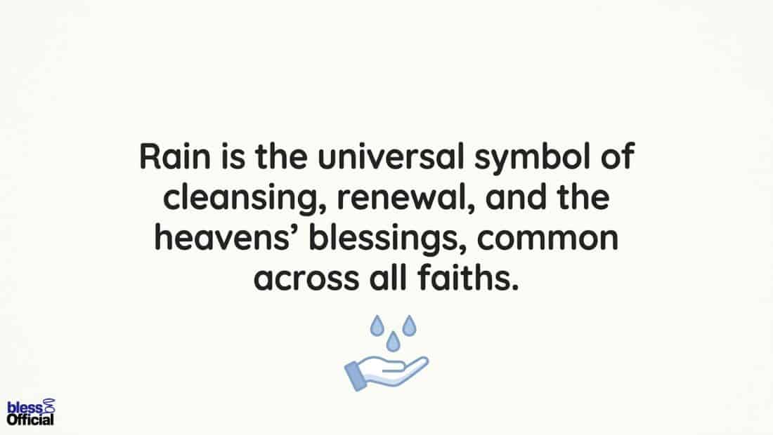 The Spiritual Meaning of Rain Across Faiths and Traditions