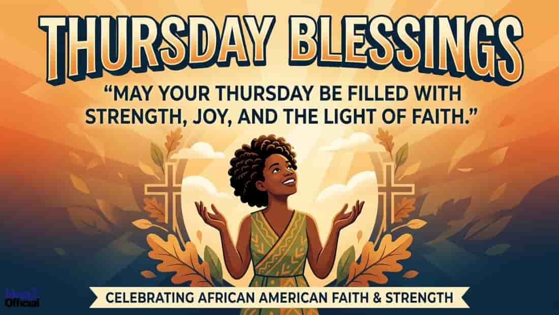 Thursday Blessings Images and Quotes Celebrating African American Faith and Strength