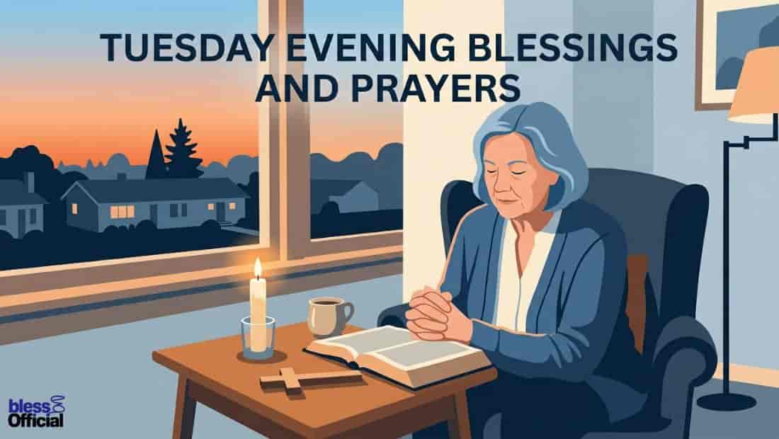 Tuesday Evening Blessings and Prayers