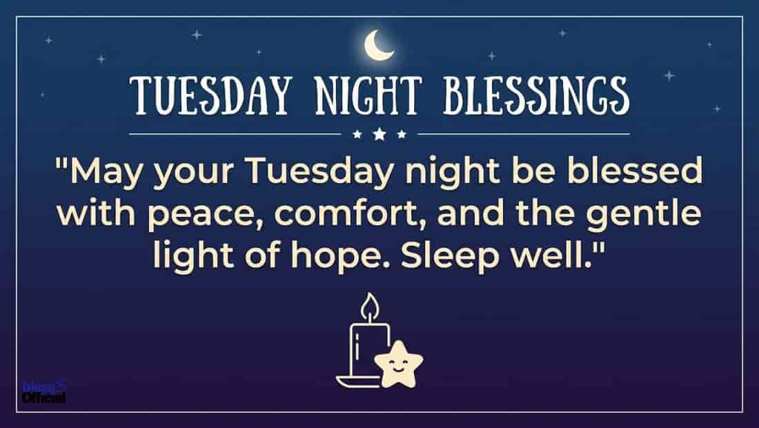 Tuesday Night Blessings Quotes