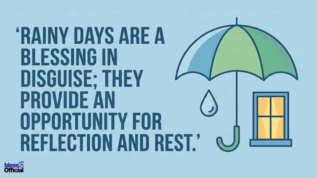 What Makes Rainy Days Feel Like a Blessing in Disguise