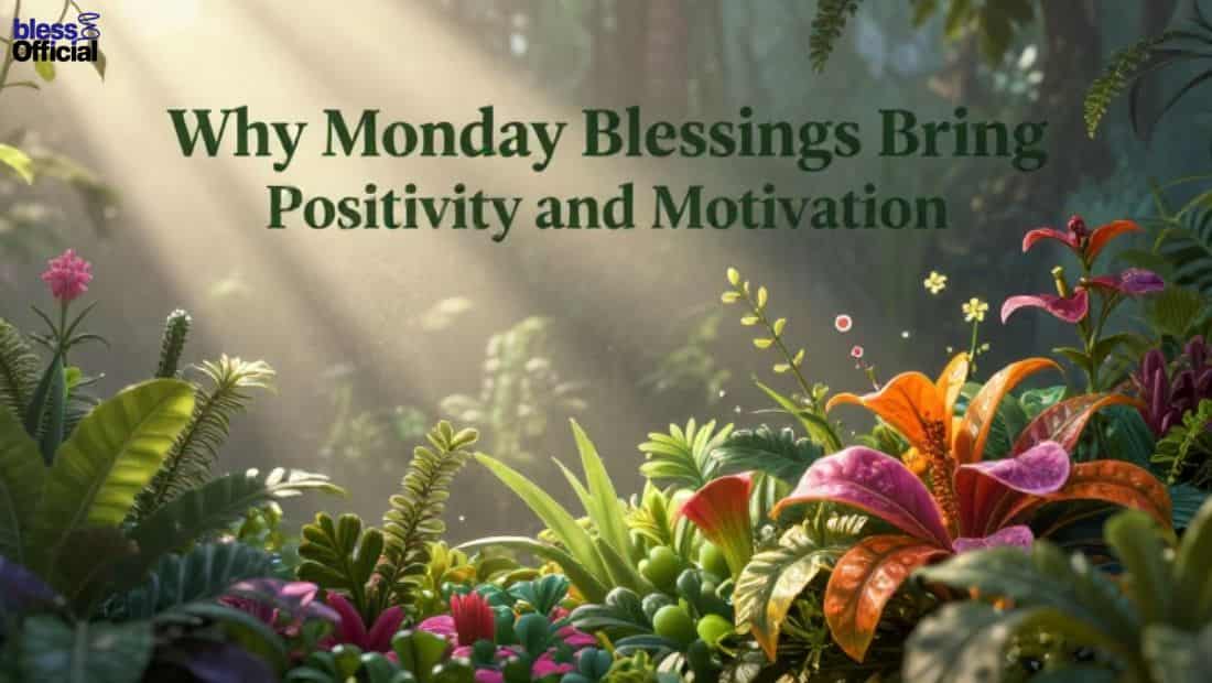 Why Monday Blessings Bring Positivity and Motivation