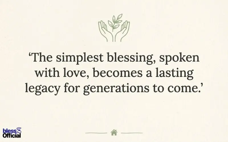 Creating a Family Blessing Tradition That Lasts