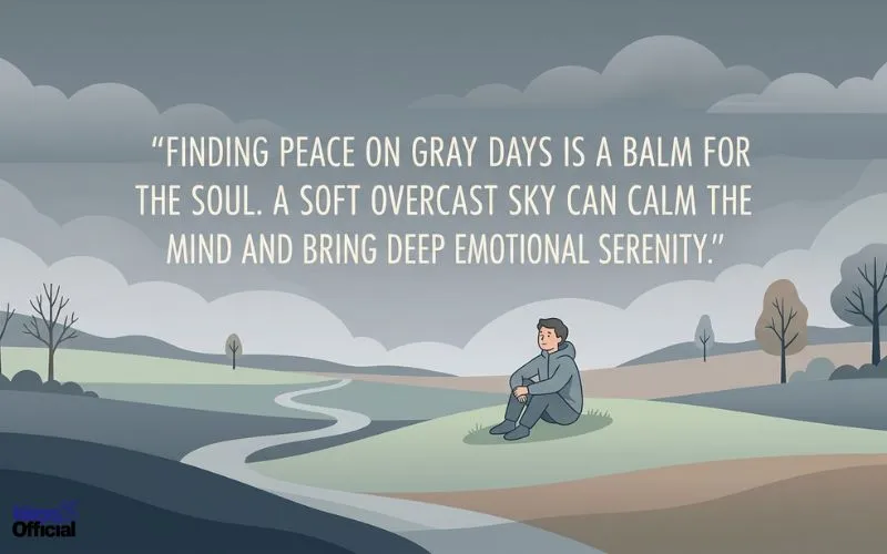 The Emotional Benefits of Finding Peace on Gray, Overcast Days