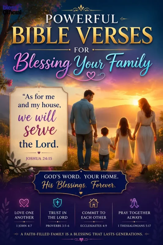 Top 10 Powerful Bible Verses for Blessing Your Family
