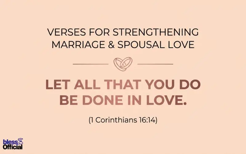 Verses for Strengthening Marriage & Spousal Love