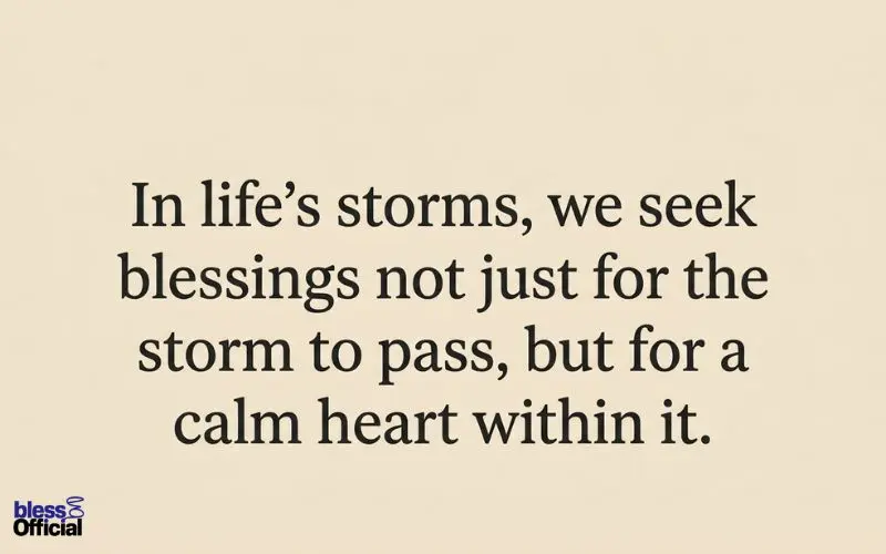 Why We Seek Blessings for Peace of Mind During Difficult Times